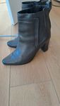 Skorzane buty Massimo dutti