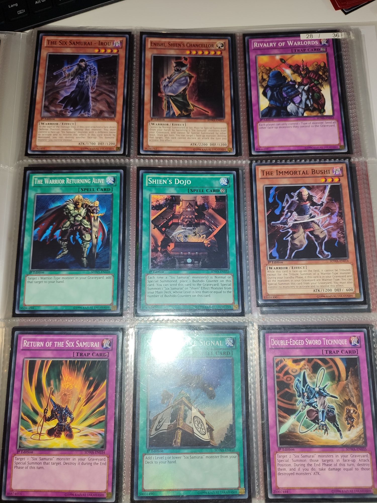 Cartas yu-gi-oh em ing