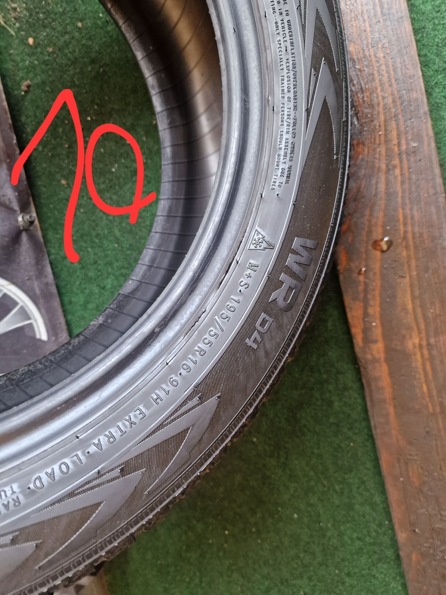 Opony zimowe 195/55/16 Nokian Para 7mm