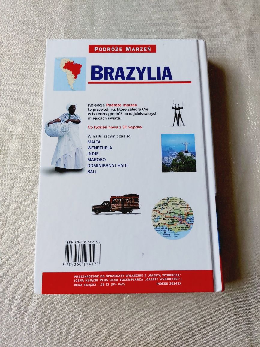 Książka Podróże Marzeń Brazylia 17 przewodnik