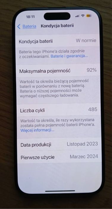 Iphone 15 pro 256GB