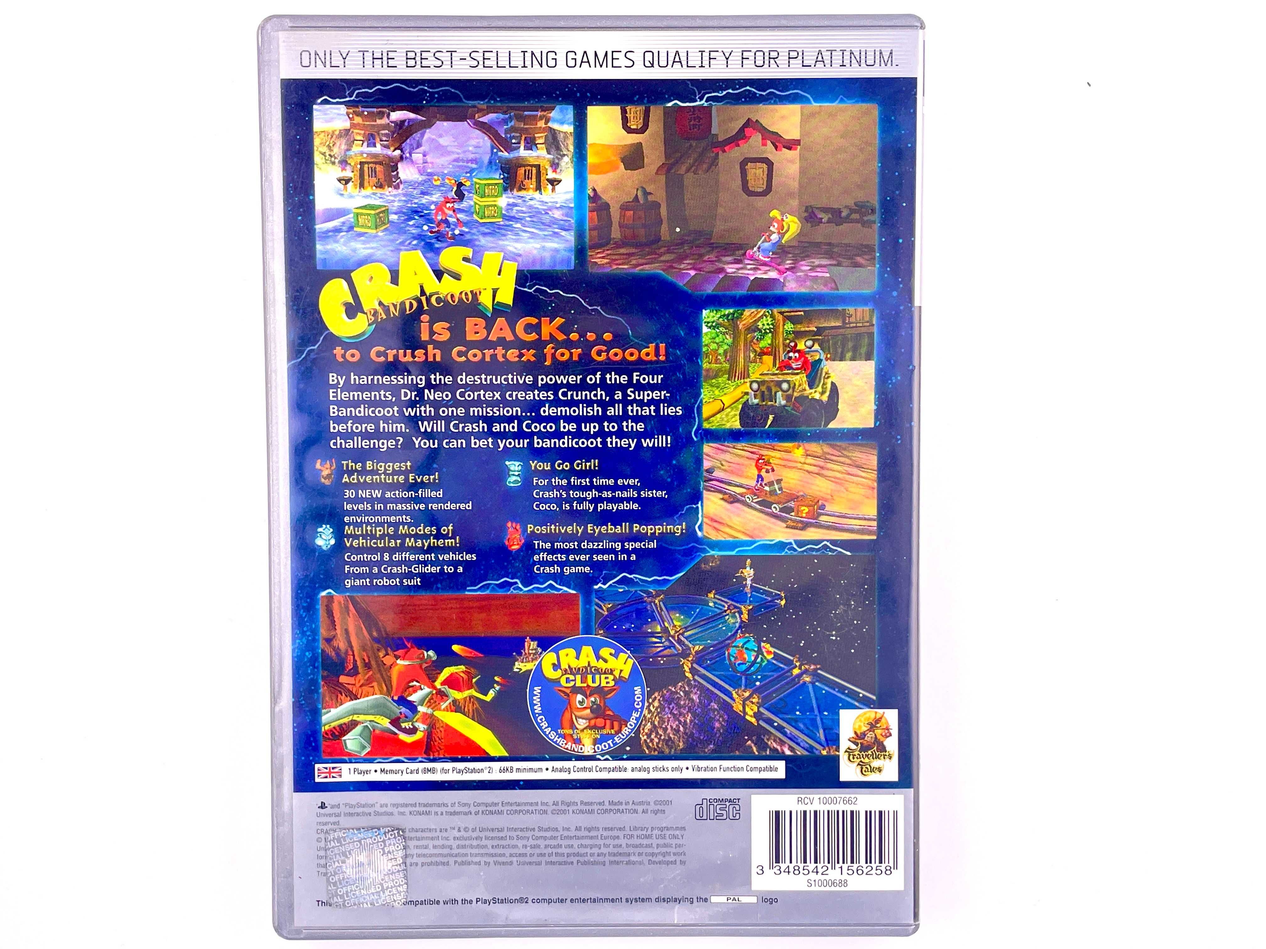 Crash Bandicoot the Wrath of Cortex PS2 VIMAGCO.PL Bydgoszcz