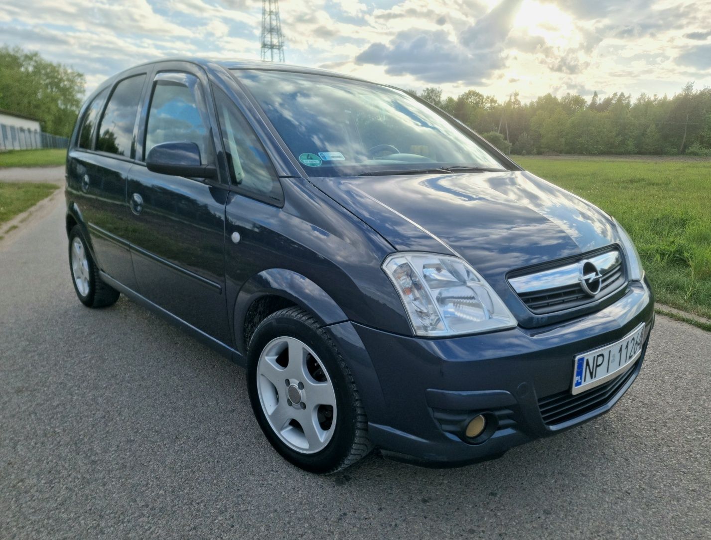 Opel Meriva  Lift 1.4 ben * Gaz * 2007 * Alufelgi * Nowy Rozrząd