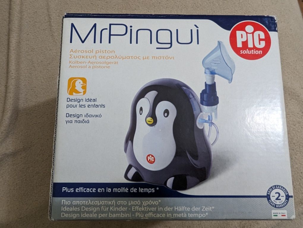 Inhalator tłokowy pingwin Pingui NOWY