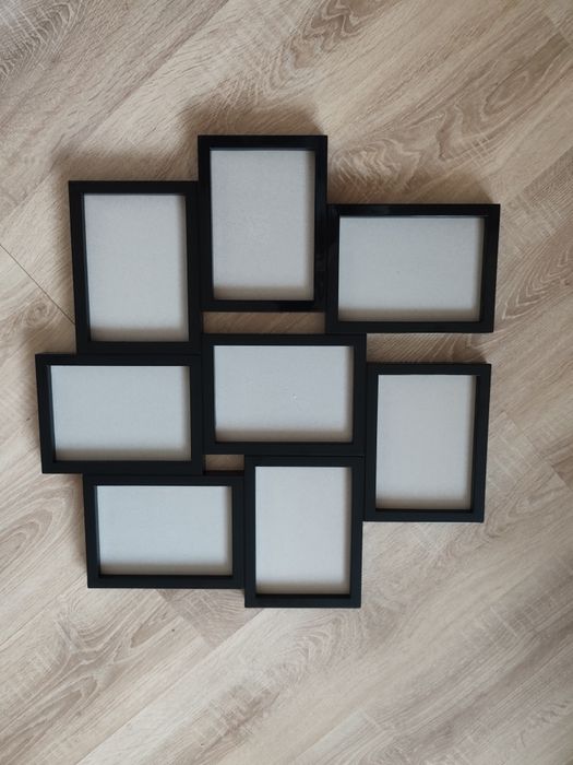 Ramka na zdjęcia Ikea Vaxbo czarna ramka na 8 zdjęć 13x18 cm Rzeszów