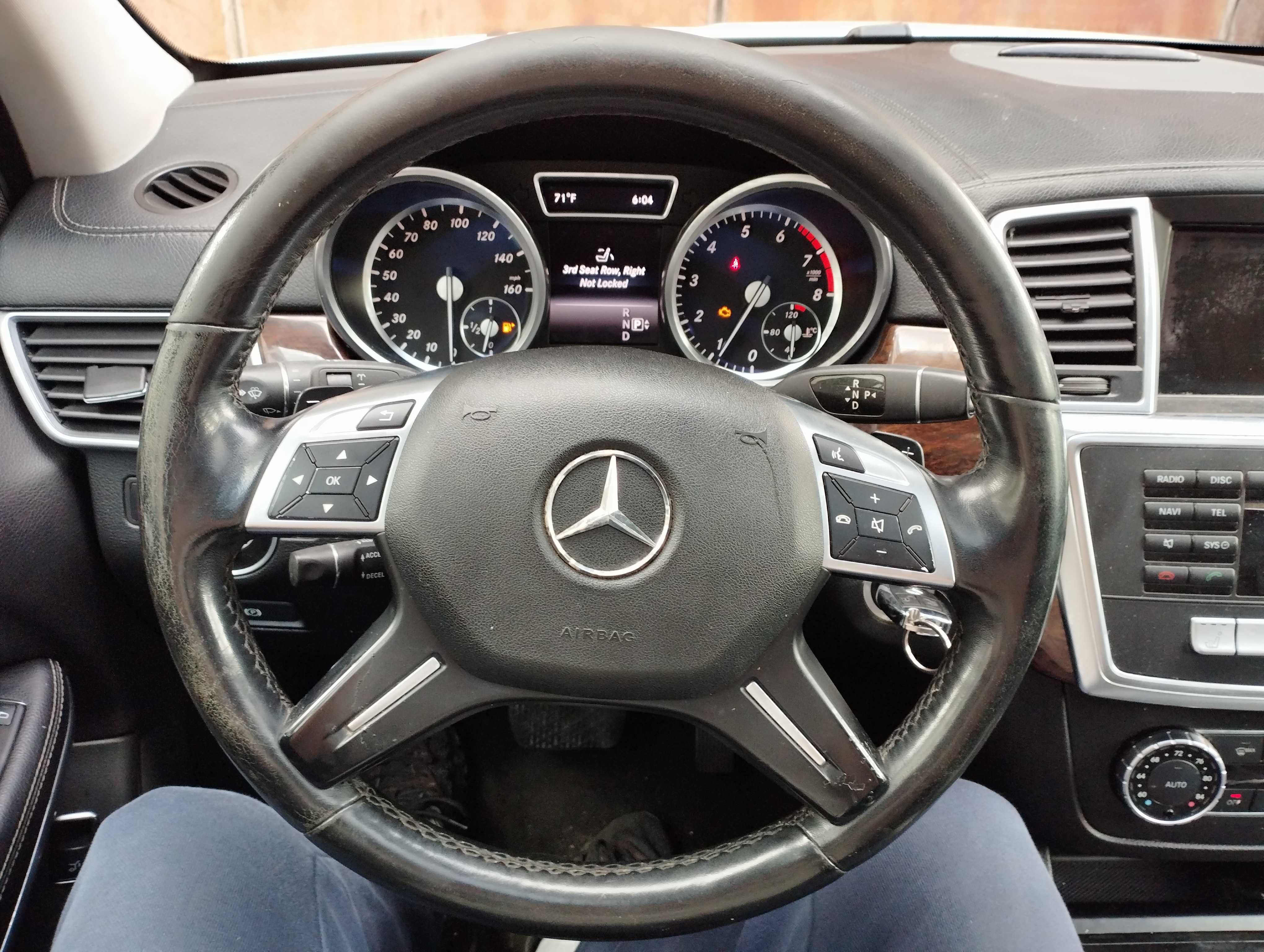 Салон сидения Mercedes x166 Gl GLS w166 ML GLE