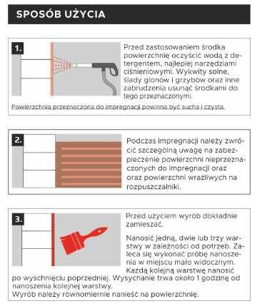 Impregnat koloryzujący JONIEC 5L do ogrodzeń betonowych - biały/grafit