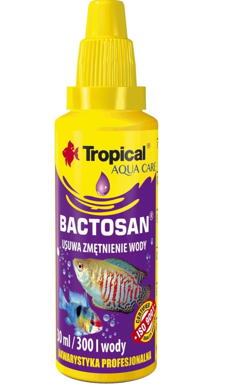 Tropical Bactosan 30ml ml usuwa zmętnienie wody