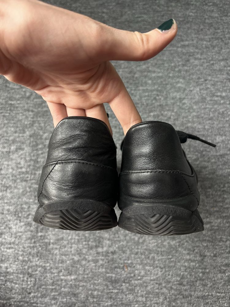 Adidas sneakersy czarne y3 yohji yamamoto 04/24 Y-3 country skorzane
