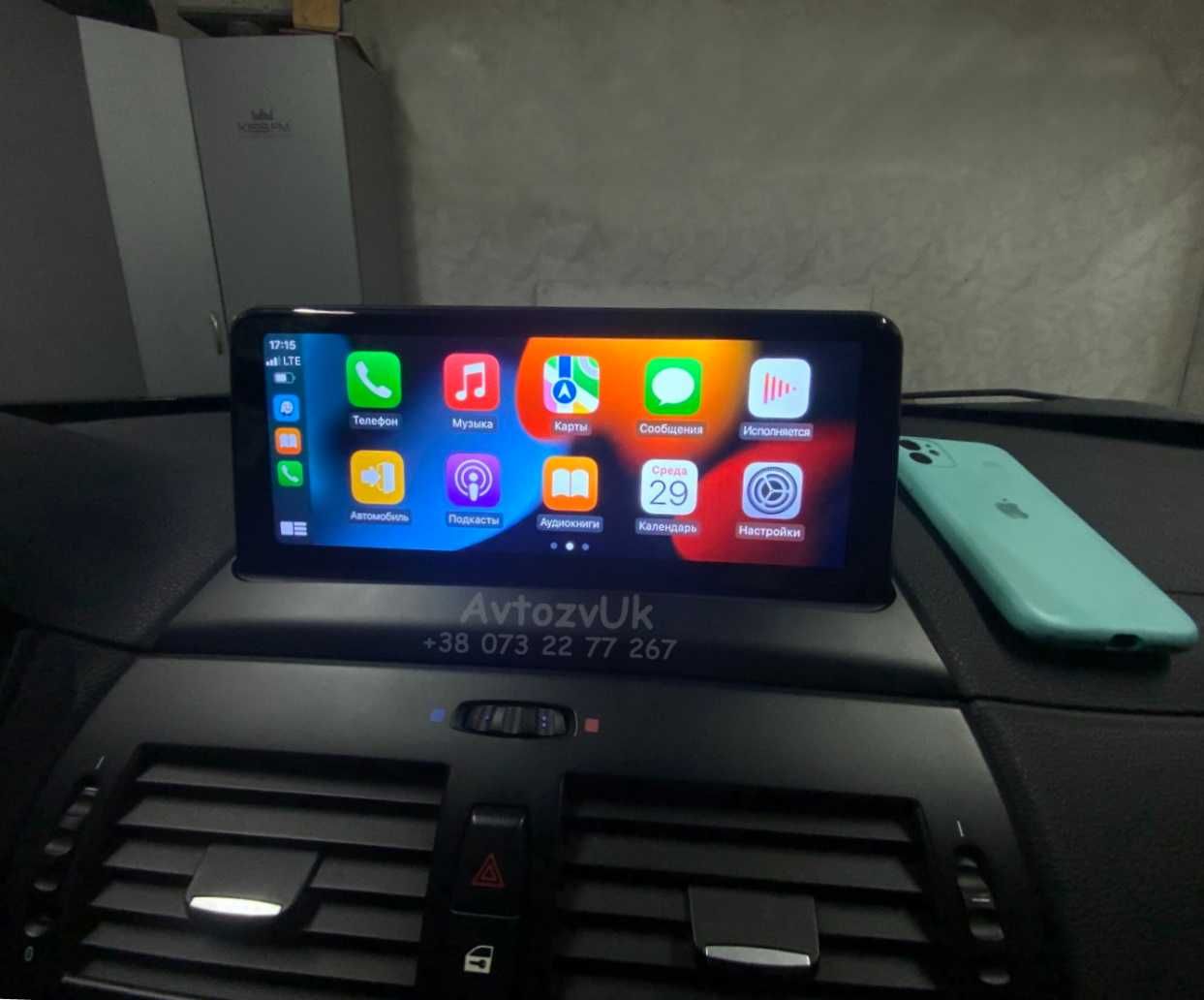 Магнитола BMW X3 e83 E83 GPS USB NBT TV Х3 е83 Дисплей Android CarPlay