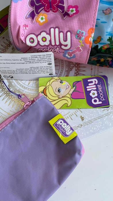 Polly Pocket piórnik + saszetka