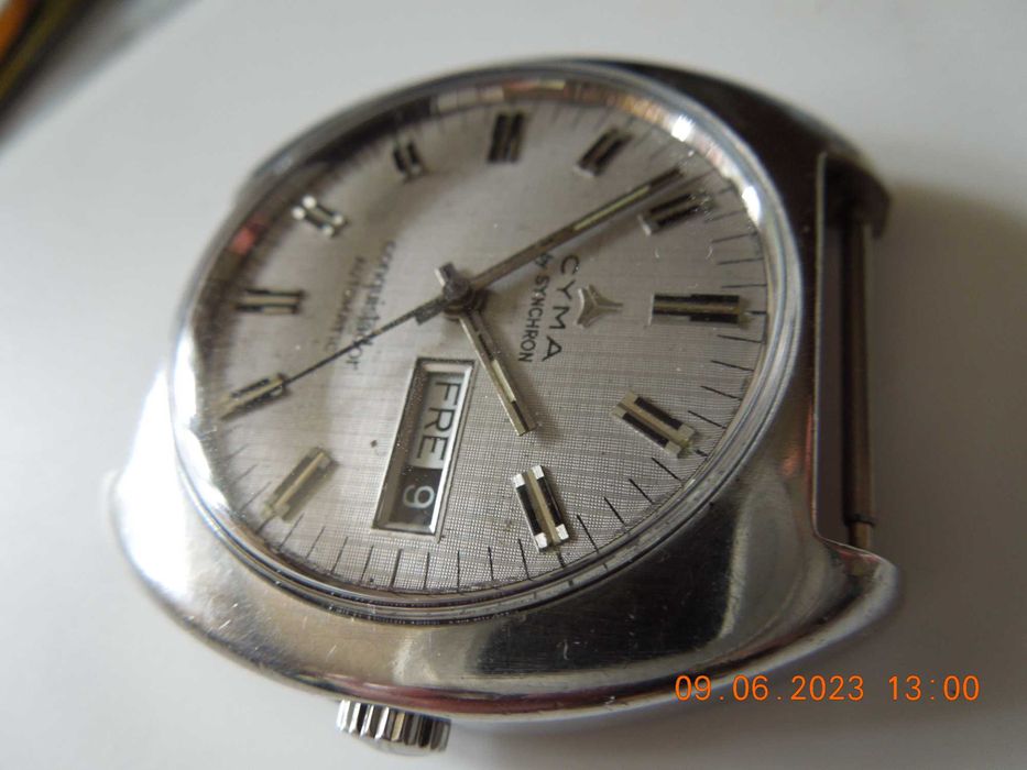 zegarek cyma automatic
