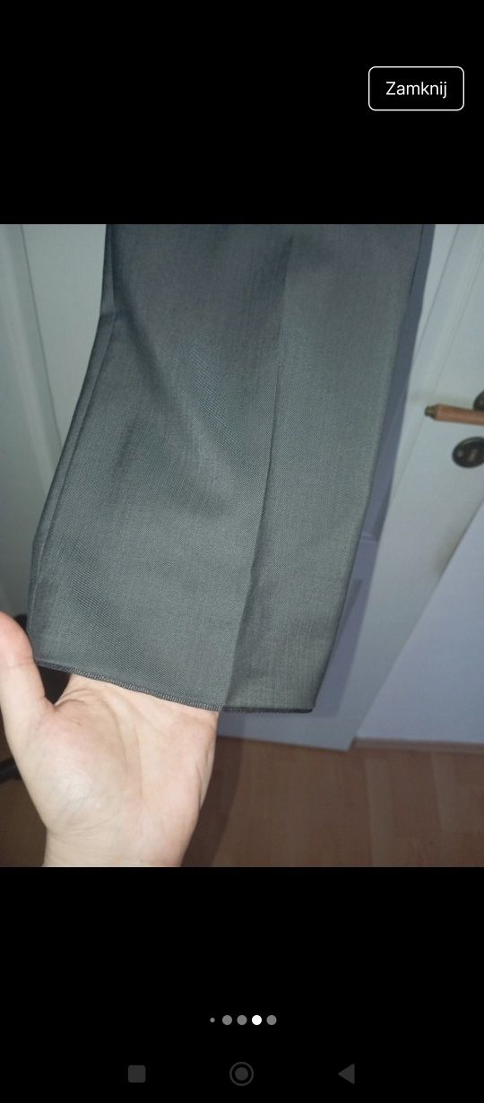Garnitur męski slim fit Bytom/na wzrost 182 cm