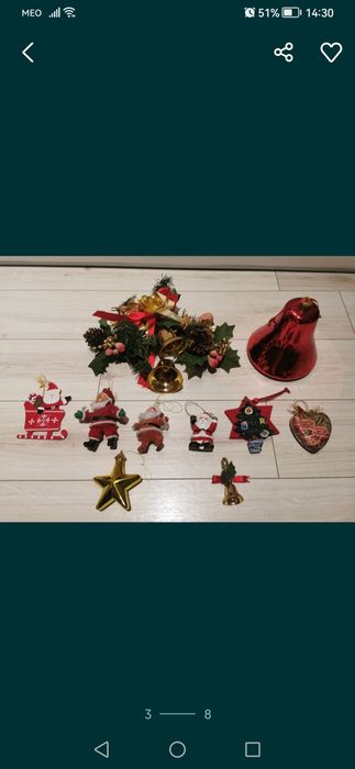 Sino Natal / Enfeites Natal (Decoração)