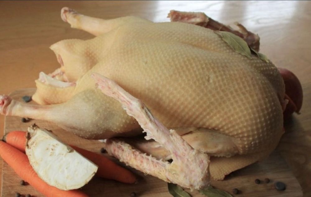 Gęsi że swojskiego chowu