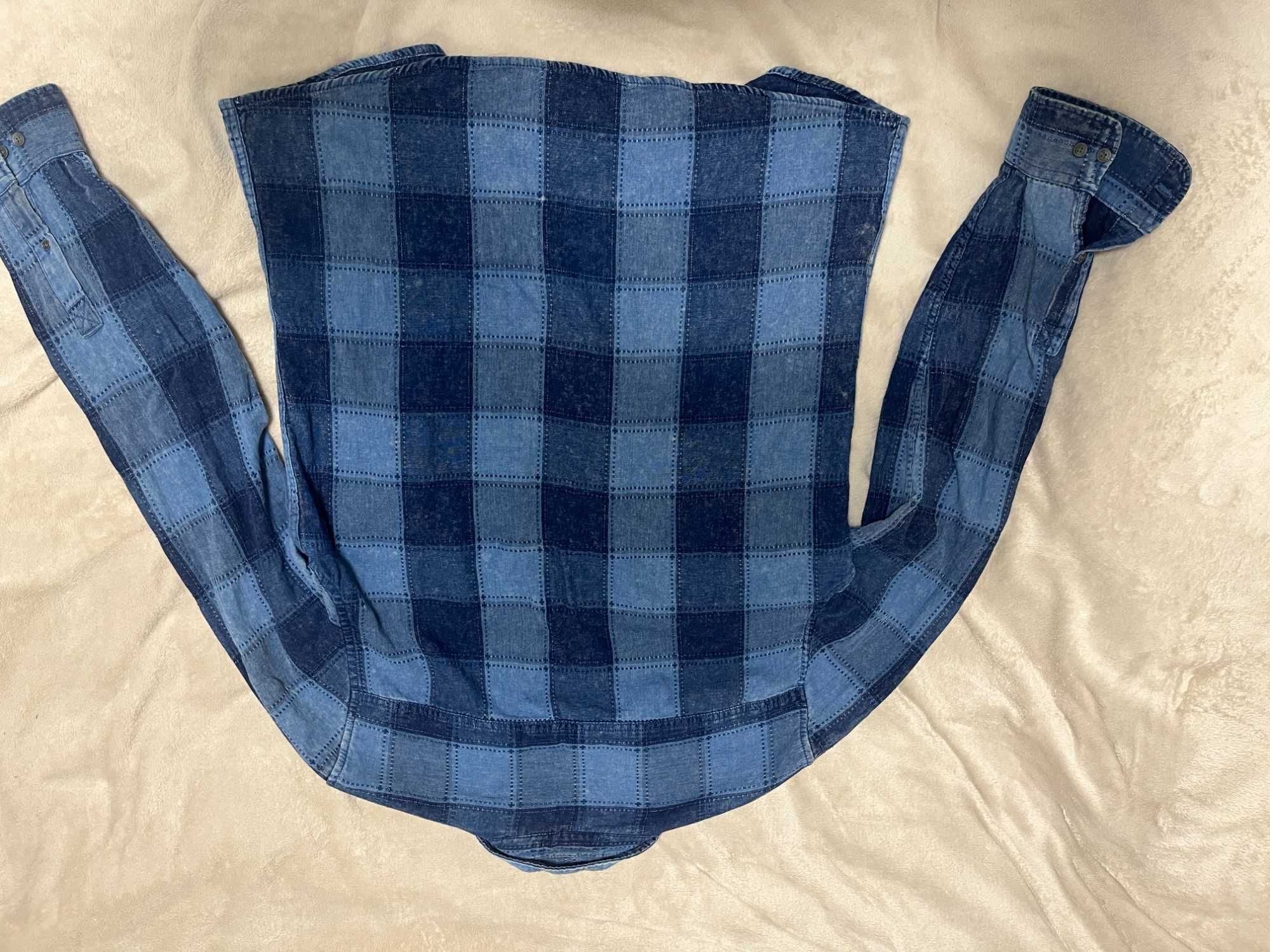 Рубашка в клітинку чоловіча, Colins XL