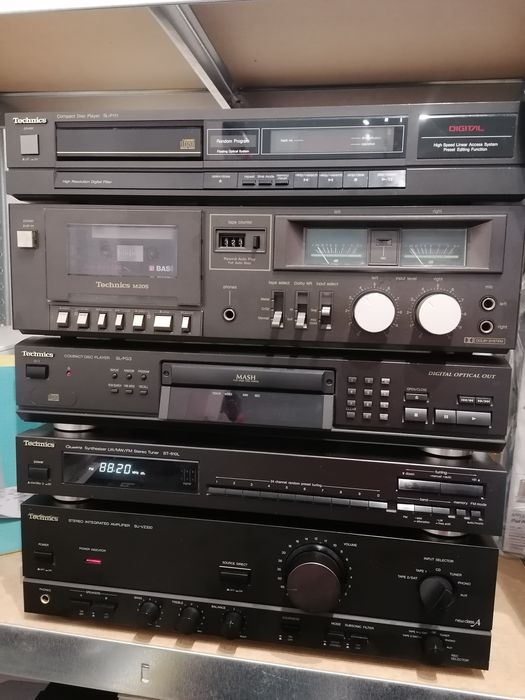 Technics wzm, deck, tuner, amplitunery