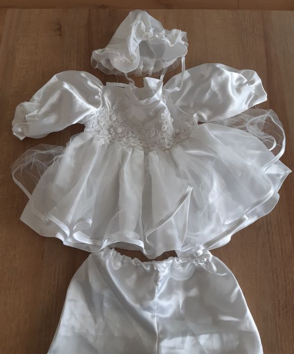 Ubranko do chrztu - komplet