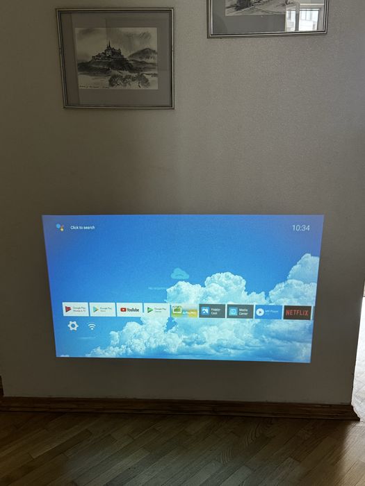 Проектор LedProjector P860 White HD LED Android з Bluetooth