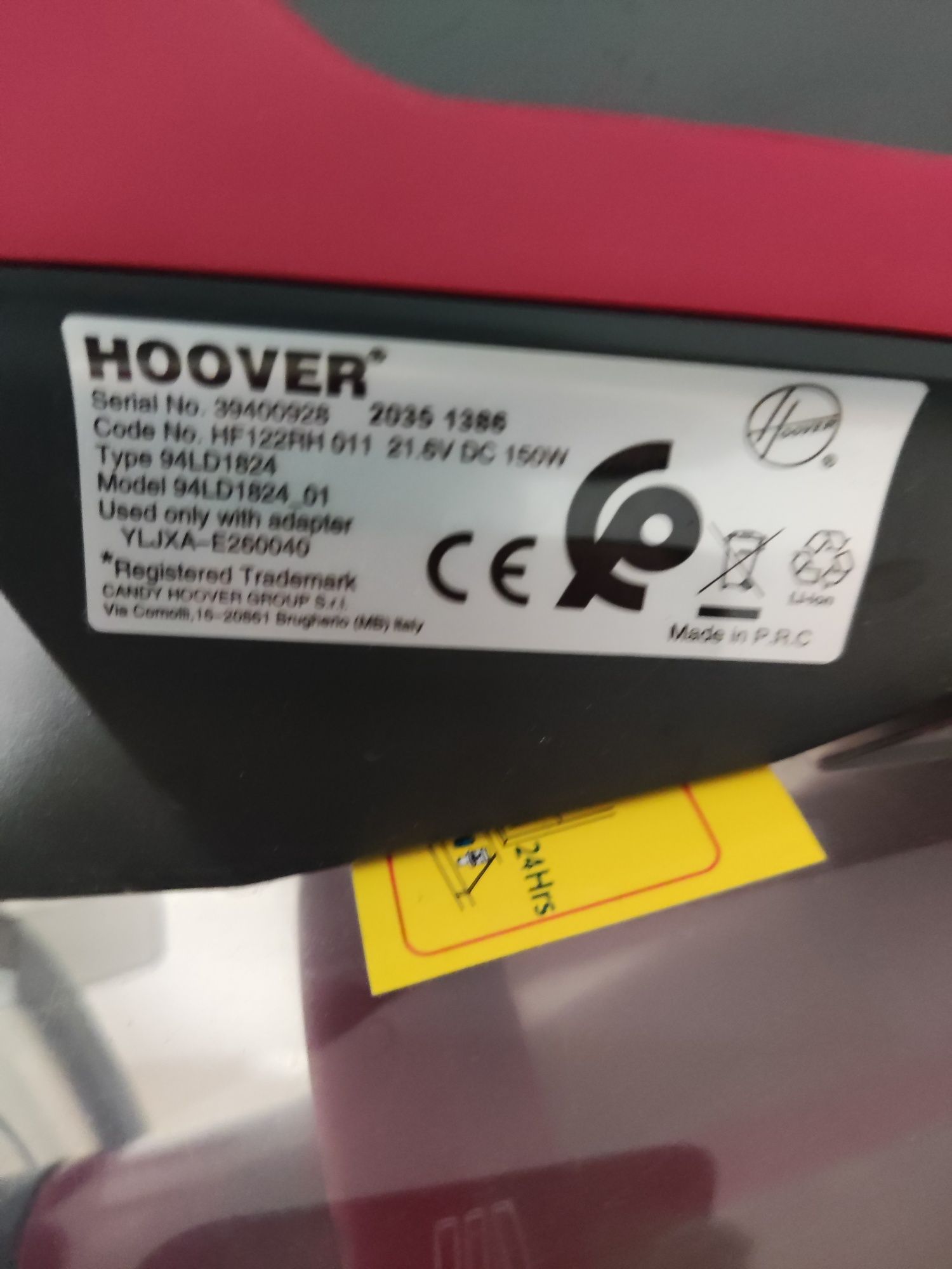 Aspirador vertical Hoover