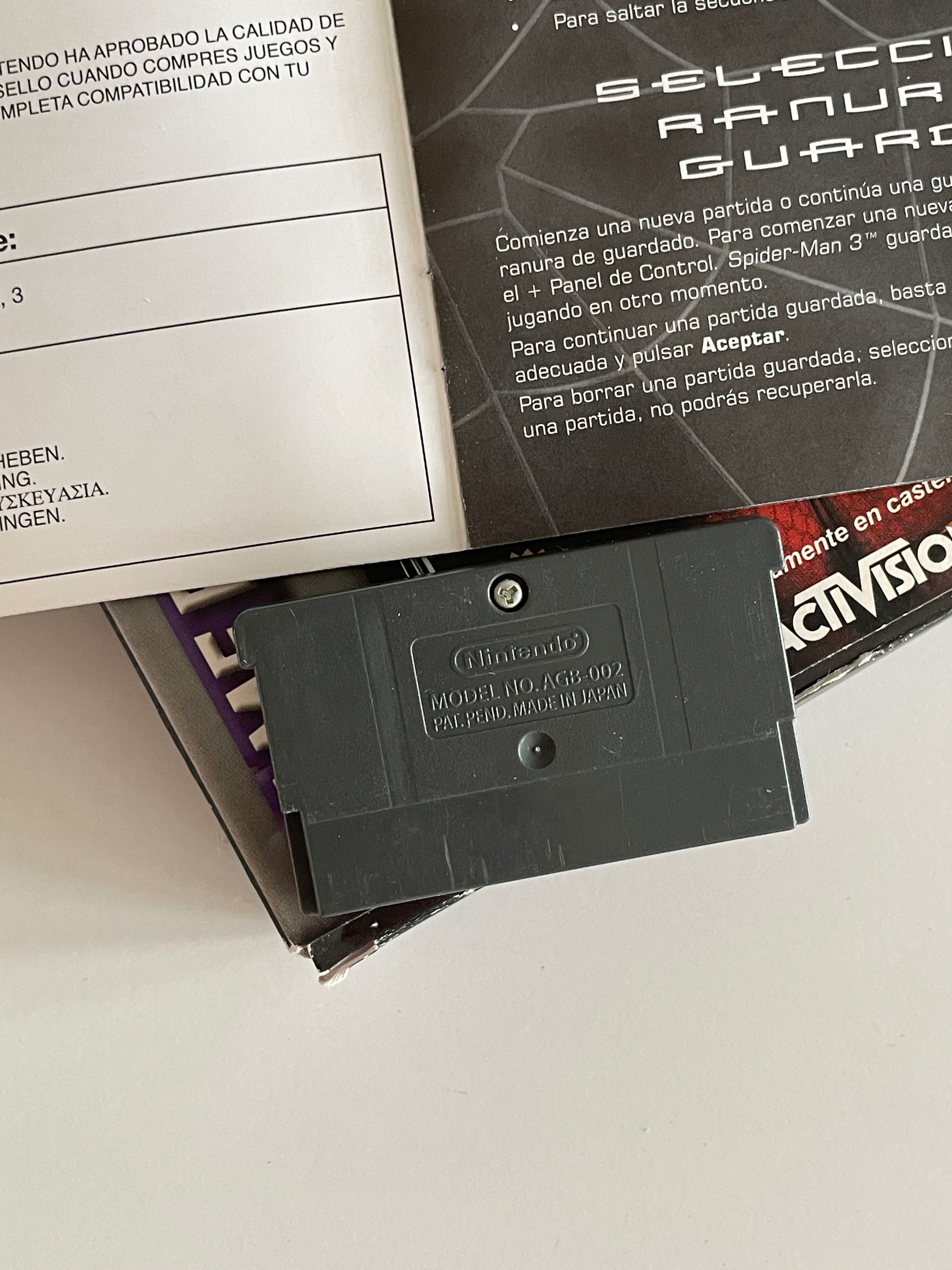 Gra GBA – Spiderman 3 // Gameboy Advance