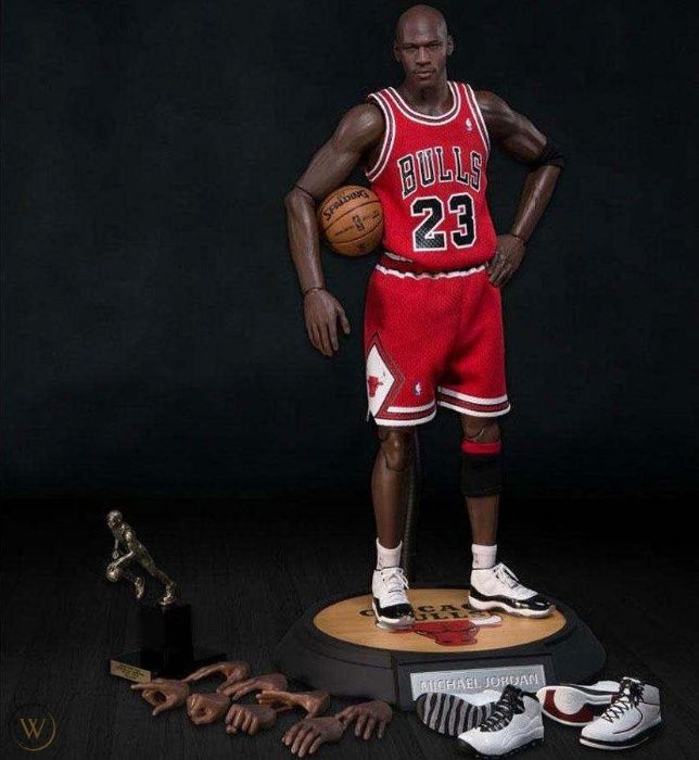 Michael Jordan #23 1/6 Enterbay red NBA Chicago Bulls