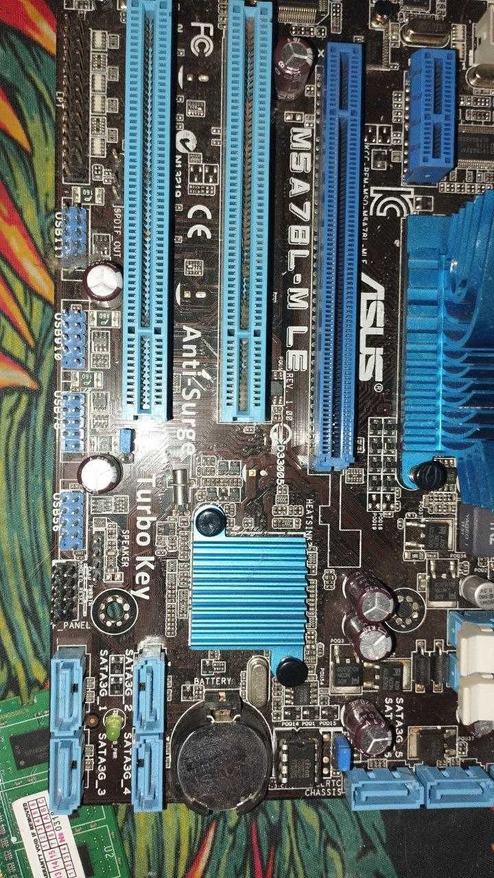 Материнська плата ASUS M5A7BL M LEV + процесор AMD Athlon II...