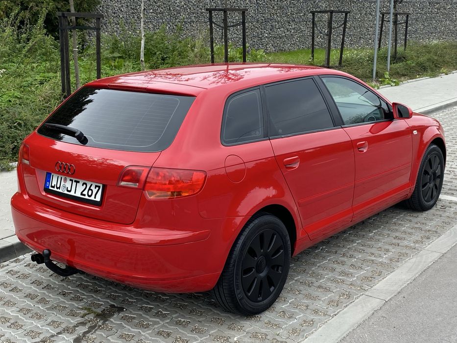 Audi A3 1.9TDi 105km 2006r z Niemiec opłacona nowy rozrząd 240tyś hak