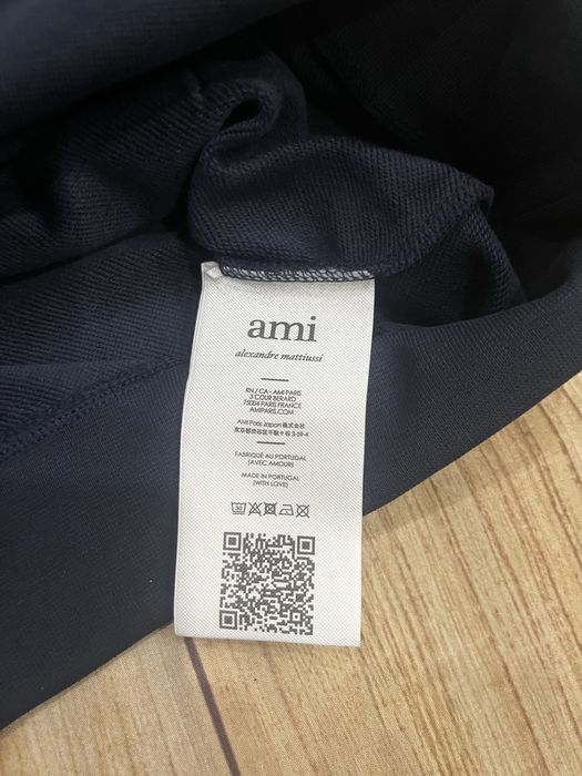 Hoodie Ami Paris (Azul Marinho M)