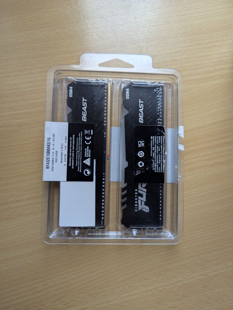 Kingston Fury 16GB DDR4 3200MHz