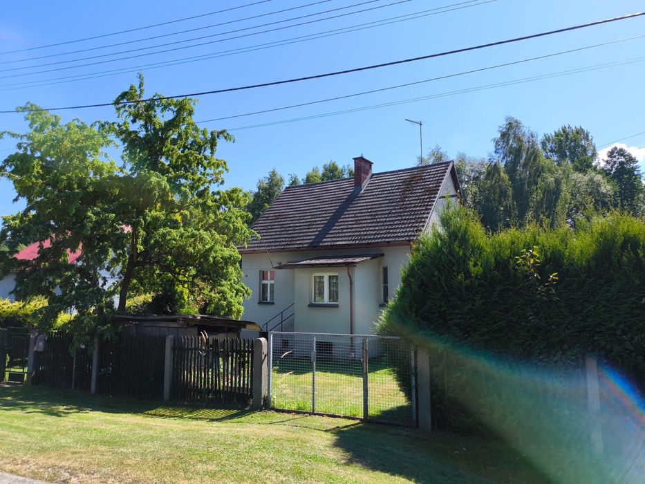 Działka inwestycyjna z domem. Goczałkowice-Zdrój, przy DK1