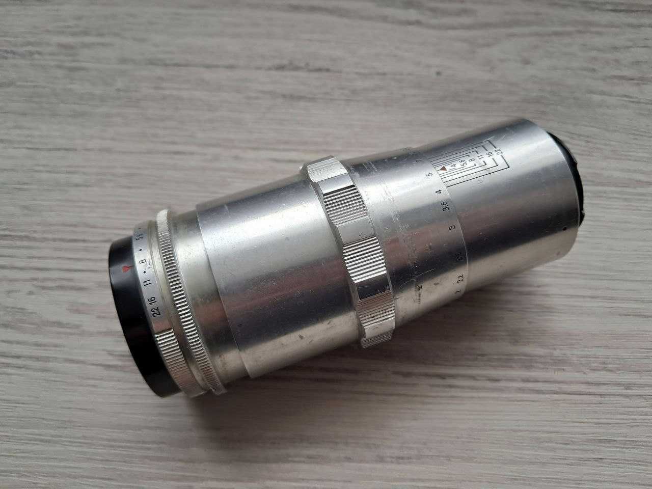 Carl Zeiss Jena Triotar 135/4 Т байонет Exakta