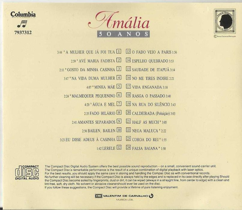 Amália Rodrigues - Rara e Inédita (Amália 50 Anos)