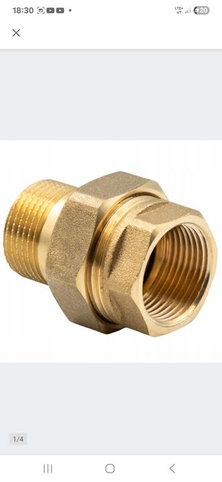 Śrubunek mosiężny 2" (cena 2 szt )polecam