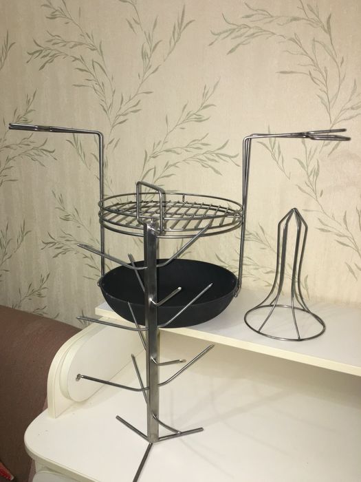 Аксессуары для тандыра.Набор 4 в 1 для тандыра.Шампура.