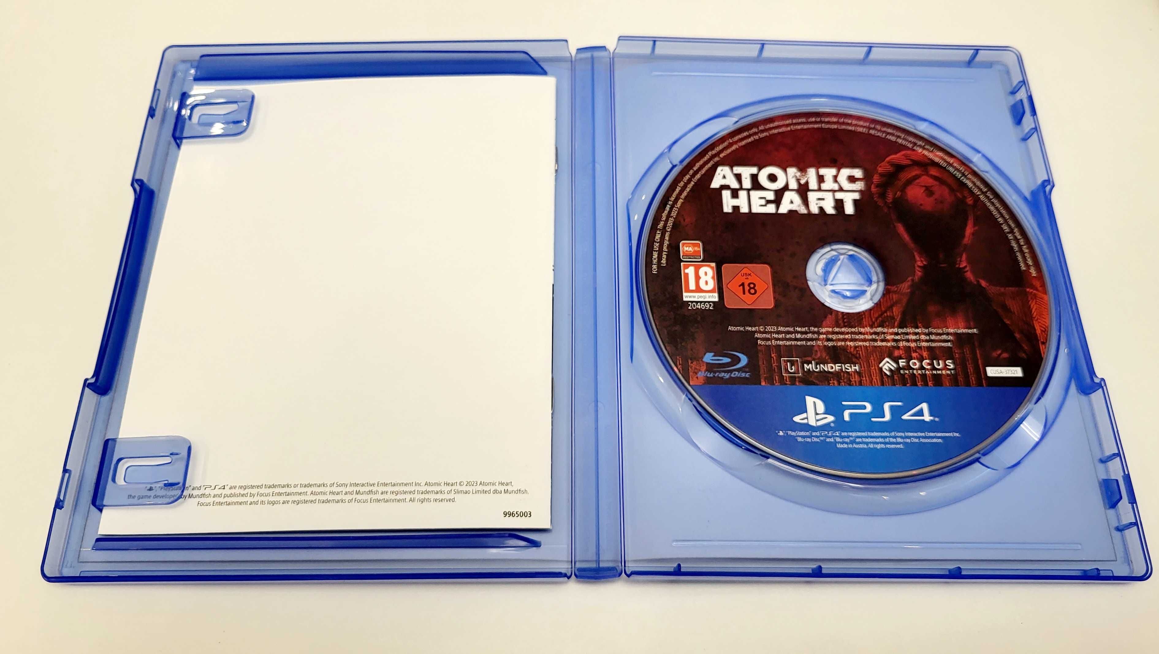 Gra Atomic Heart PL PS4 PS5 Playstation 4 5