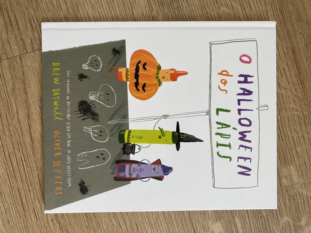 Livro O Halloween dos Lápis