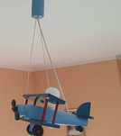 Lampa wiszącą do pokoju dziecięcego"samolot"