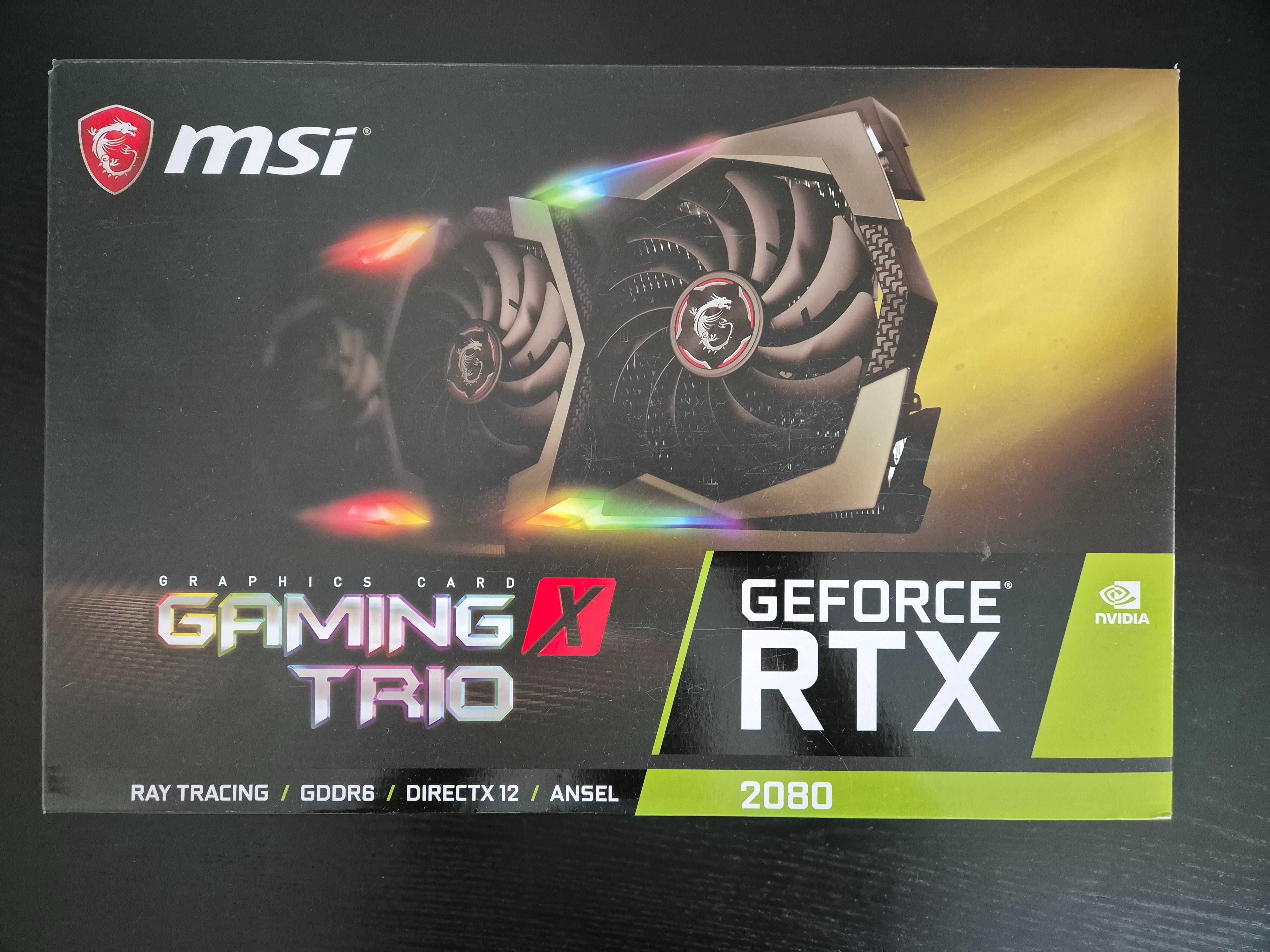 Відеокарта MSI PCI-Ex GeForce RTX 2080 Gaming X Trio 8GB GDDR6