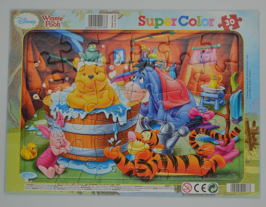 Puzzle dla dzieci 15, 30 elementów - 8 kompletów