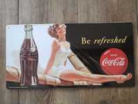 Retro plakat Coca-cola