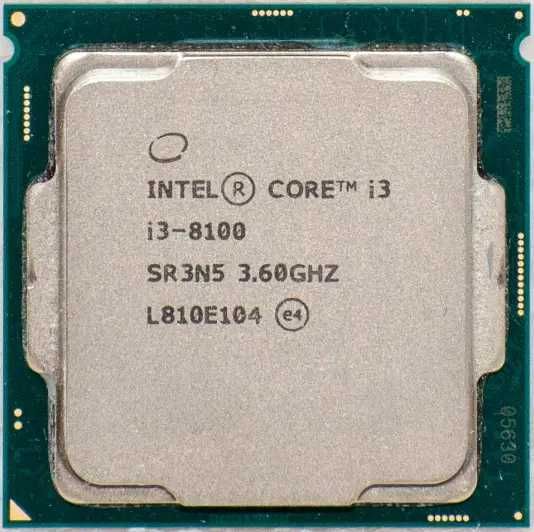 Процесор Intel Core i3-8100 3.60 GHz s1151 v2 UHD Graphics 630 б/в