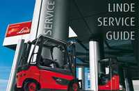 KATALO CZĘŚCI Linde Service Guide LSG 2021.10 Wózki Widłowe Schematy