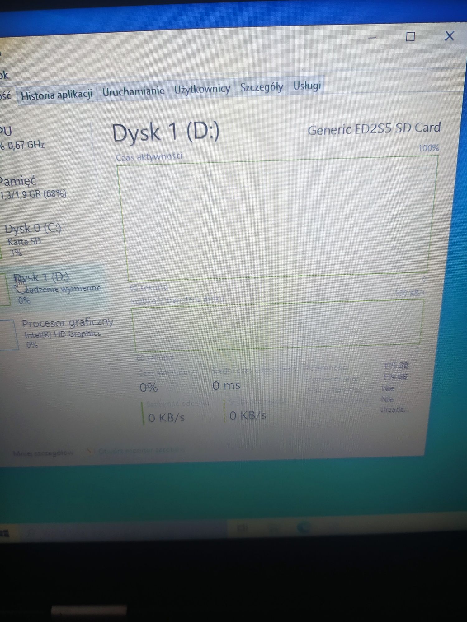 Notebook iota z zasilaczem