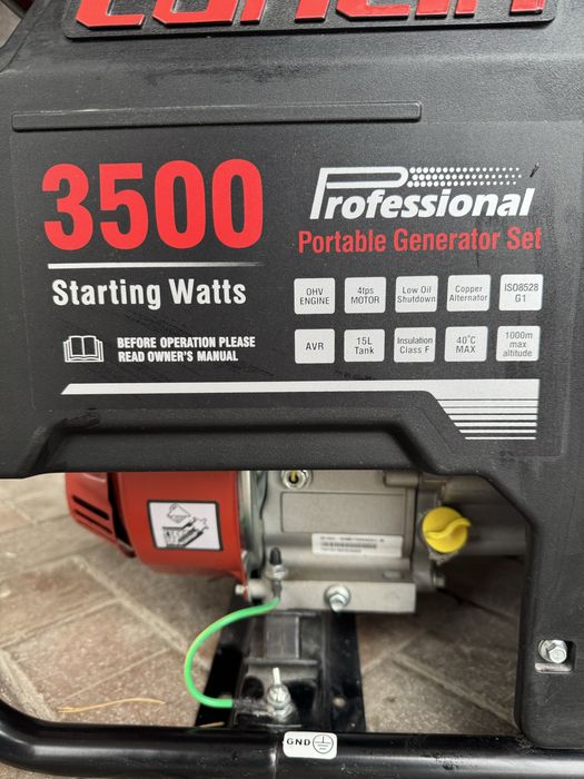 Бензиновий генератор LONCIN 3500 AS