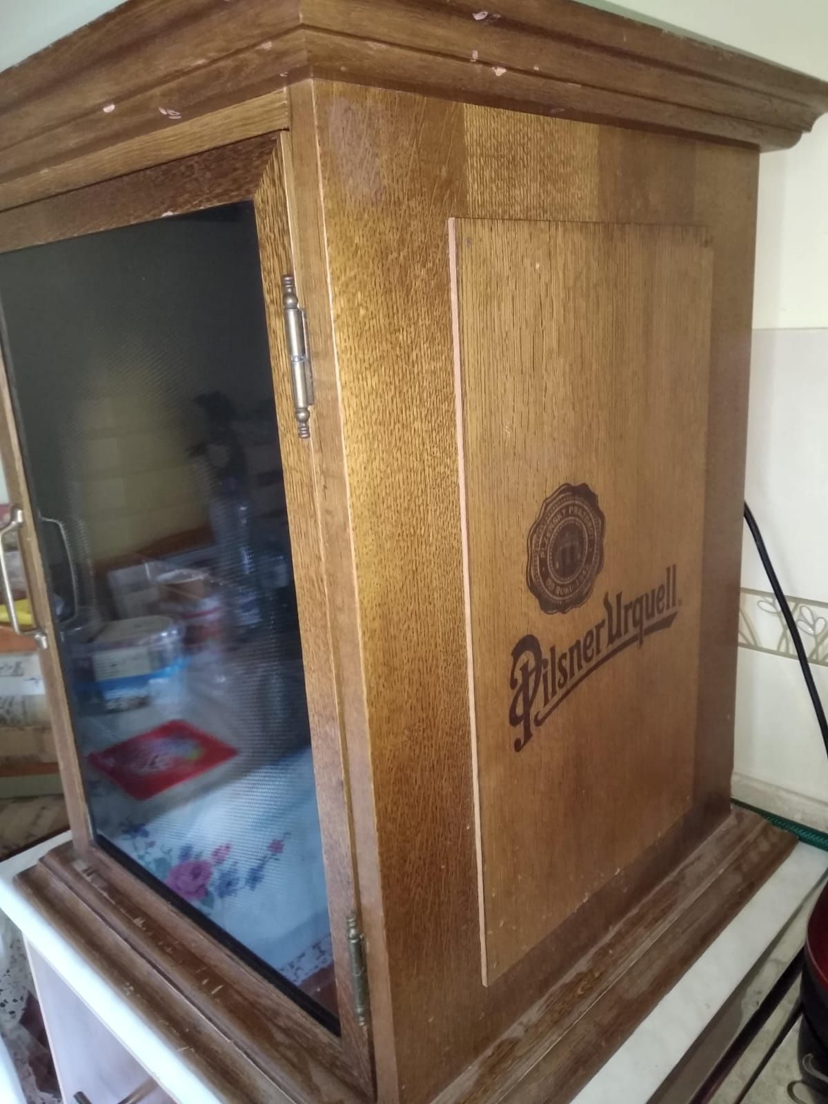 Chłodziarka pilzner urquell retro lodówka