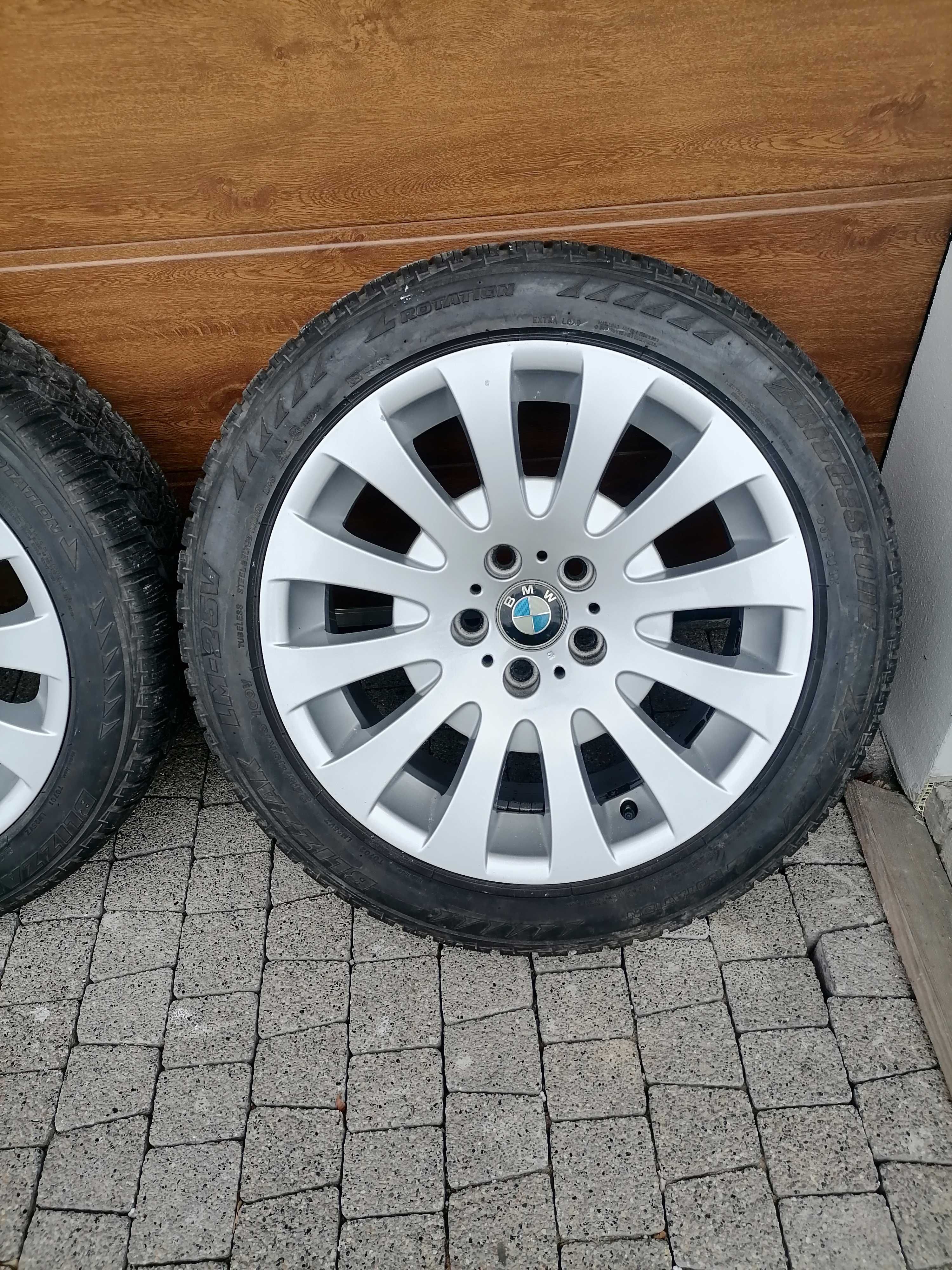 alufelgi bmw 18czli z oponami zimowymi