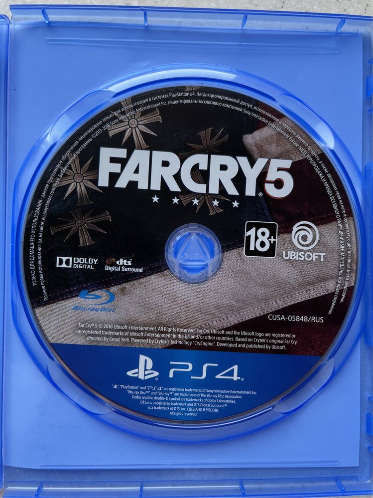 Игра Far Cry 5 фар край 5 на ps4