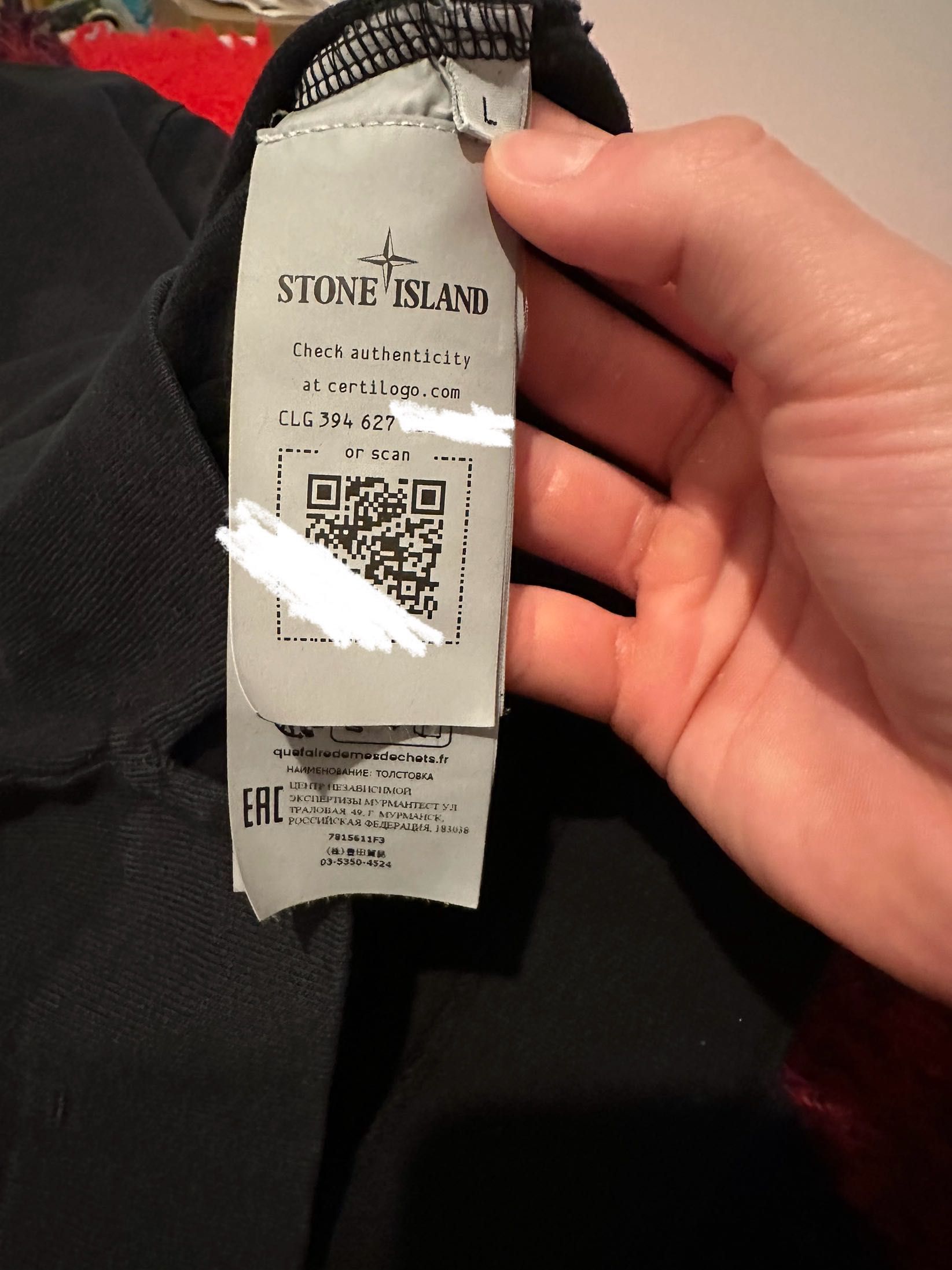 Stone Island Ghost Shadow Project Sweatshirt