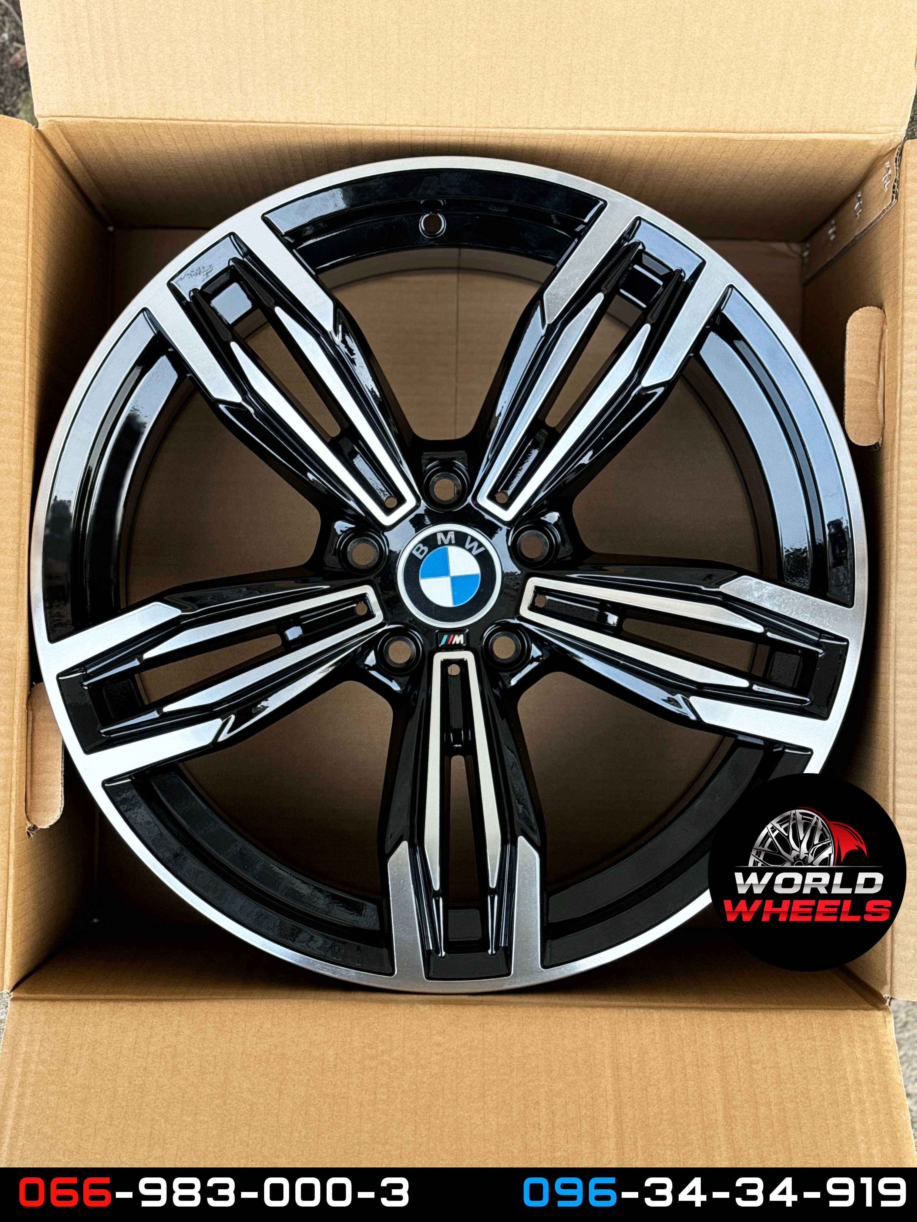 Диски R19 5x120 BMW E70 E53 F30 F10 F06 F25 F15 F16 разноширокие 433